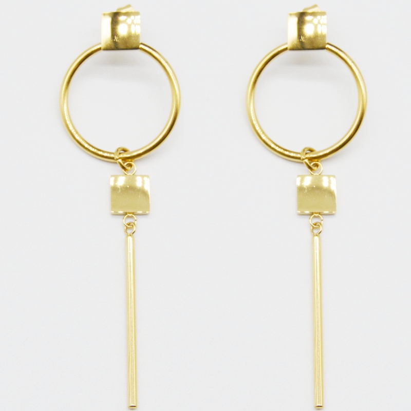 Stainless steel earrings and studs rfber0165