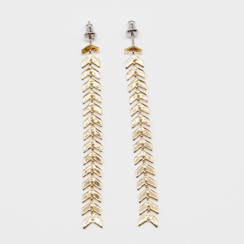 Stainless steel chain earrings rfbear1654