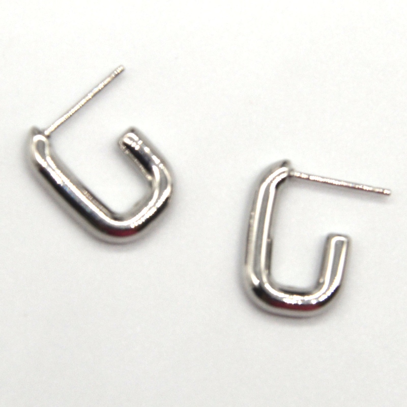 Hypoallergenic Letter Earrings Female Model Girl Stainless Steel Nickel-free Gifts for girlfriends, wives, daughters and sisters, nieces, China, Ruifanbao Jewelry Factory